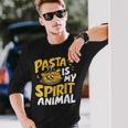 Pasta Is My Spirit Animal Pasta Party Long Sleeve T-Shirt Gifts for Him