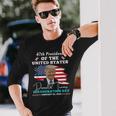 President Donald Trump Inauguration Day 2025 Party Long Sleeve T-Shirt Gifts for Him