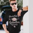 Promoted To Godmother Est 2025 New Godmother Long Sleeve T-Shirt Gifts for Him