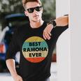 Ramona First Name Langarmshirts Geschenke für Ihn