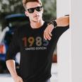 Retro 36 Yearsintage 1985 Limited Edition 36Th Birthday Langarmshirts Geschenke für Ihn