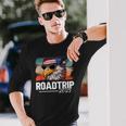 Roadtrip Must Have Travel Car Tour 2025 Fan Item Usa Langarmshirts Geschenke für Ihn