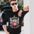 Lets Rock Rock & Roll Guitare Électriqueintage Rock Concert T-shirt à manches longues Cadeaux pour lui