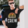 Rongeur Rétro Avec Bateau De Sport T-shirt à manches longues Cadeaux pour lui