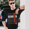 Senior 2025 Basketball Brother Class Of 2025 Proud Bro Long Sleeve T-Shirt Gifts for Him