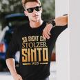 Sinto Sinti Origin So Sieht Ein Stolzer Sinto Aus Langarmshirts Geschenke für Ihn