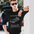 Slingshot Patent Car Sling Shot Long Sleeve T-Shirt Gifts for Him