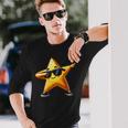 Star Dabbing Yellow Star Dabben With Star Motif Langarmshirts Geschenke für Ihn