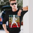 Tennis Tennis Player Boys Children Langarmshirts Geschenke für Ihn