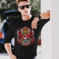 Trinidad & Tobago Clothing Trinidad Souvenir Trinidad Flag Long Sleeve T-Shirt Gifts for Him