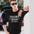 Trump Ganó Get Super It Trump 2024 Camiseta de manga larga Regalos para él
