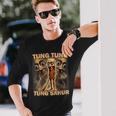Tung Tung Tung Sahur Baseball Bat Italian Brainrot Long Sleeve T-Shirt Gifts for Him