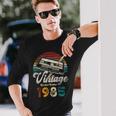 Vintage 1985 Cumpleaños 40 Años Cassette Lápiz Camiseta de manga larga Regalos para él