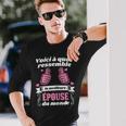 Voici À Quoi Ressemble La Meilleure Épouse Du Monde Mariage T-shirt à manches longues Cadeaux pour lui