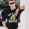 Voy A Ser Abuelo En Prácticas Abuelos Primerizos Futuro Camiseta de manga larga Regalos para él