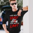 Wer Nicht Stürzt Fährt Nicht Am Limit Akku Bicycle Cyclist Langarmshirts Geschenke für Ihn