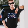 Whiskey Rebellion Flag US History Libertarian Anti Tax Long Sleeve T-Shirt Gifts for Him