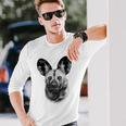 African Painted Dog Close-Up For Wild Dog Fans Long Sleeve T-Shirt Gifts for Him