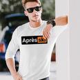 Après Ski Apres Ski-Haserl Ski Holiday Skiing Mountain Outfit Langarmshirts Geschenke für Ihn