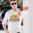 Boca Grande Florida Fl Vintage Graphic 70S Long Sleeve T-Shirt Gifts for Him