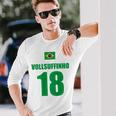 Brazil Party & Sauf Jersey For Malle Holiday Party Crew Yellow Langarmshirts Geschenke für Ihn