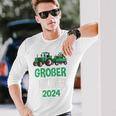 Children's Big Brother 2024 Tractor Langarmshirts Geschenke für Ihn