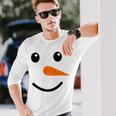 Children's Snowman Costume Children's Snowman Face Langarmshirts Geschenke für Ihn