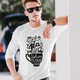 A Cup Of Tea Solves Everything Herbal Tea Lover Teatime Long Sleeve T-Shirt Gifts for Him