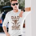 Dad Of The Wild One Birthday Cowboy Western Family Long Sleeve T-Shirt Gifts for Him