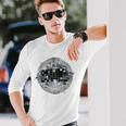 Discoballintage Retro House Disco Ball Cool Party Langarmshirts Geschenke für Ihn