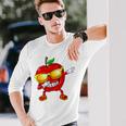 Fruit Apples Compote De Pommes Fan De Gâteau Aux Pommes Dab T-shirt à manches longues Cadeaux pour lui