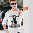 I Have Selective Hearing You Werent Selected Cat Humor Long Sleeve T-Shirt Gifts for Him