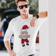 Grandpa Claus Christmas Family Partner Look Santa Claus Long-Sleeved Langarmshirts Geschenke für Ihn