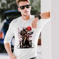 Samurai Japonés Espíritu Ronin Bushido Espada Katana Camiseta de manga larga Regalos para él