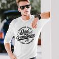 I Have Two Titles Dad & Grandpaw Fathers Day Grandpaw Long Sleeve T-Shirt Gifts for Him