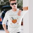 They See Me Aperollin' X Merry Spritzmas Xmas Christmas Long-Sleeved Langarmshirts Geschenke für Ihn