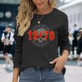 1970Intage Birthday Rock And Roll Heavy Metal Langarmshirts Geschenke für Sie