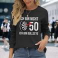 50 Geburtstag Dart Ich Bin Nicht 50 Ich Bin Bullseye Langarmshirts Geschenke für Sie