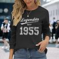 68Th Birthday 1955 Legendary Since 1955 intage 55 Langarmshirts Geschenke für Sie