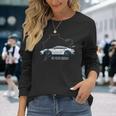 992 Gt3 Rs Silhouette Oldtimer 911 Gt3 Rs Retro Look Langarmshirts Geschenke für Sie