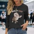 American Bully Dad Perros Papa Perros Perro Perro Hombre Camiseta de manga larga Regalos para ella