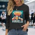 Ascendido A Abuelo Embarazo Sorpresa Anuncio Embarazo Abuelo Camiseta de manga larga Regalos para ella