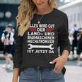 Beruf Land Und Baumaschinenmechatroniker Langarmshirts Geschenke für Sie