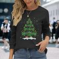 Cannabis Christmas Tree Marijuana Langarmshirts Geschenke für Sie