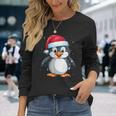 Children's Christmas Cute Penguin Christmas Xmas Langarmshirts Geschenke für Sie