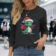 Christmas Mood With A Cosy Dragon For Festive Days Langarmshirts Geschenke für Sie