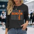 Class Of 2025 Basketball Senior Night Long Sleeve T-Shirt Gifts for Her