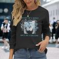 Coeur De Loup Âme D'un Dragon Dragon Cool Loup Guerrier T-shirt à manches longues Cadeaux pour elle