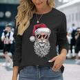 Cool Christmas Cool Santa Claus Christmas Langarmshirts Geschenke für Sie