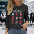 Have A Cup Of Positive Tea Counselor Affirmation Christmas Long Sleeve T-Shirt Gifts for Her